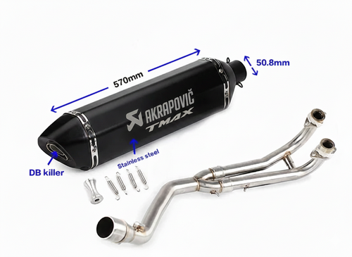 Linea completa Akrapovic 2010-2018/ Tmax 530